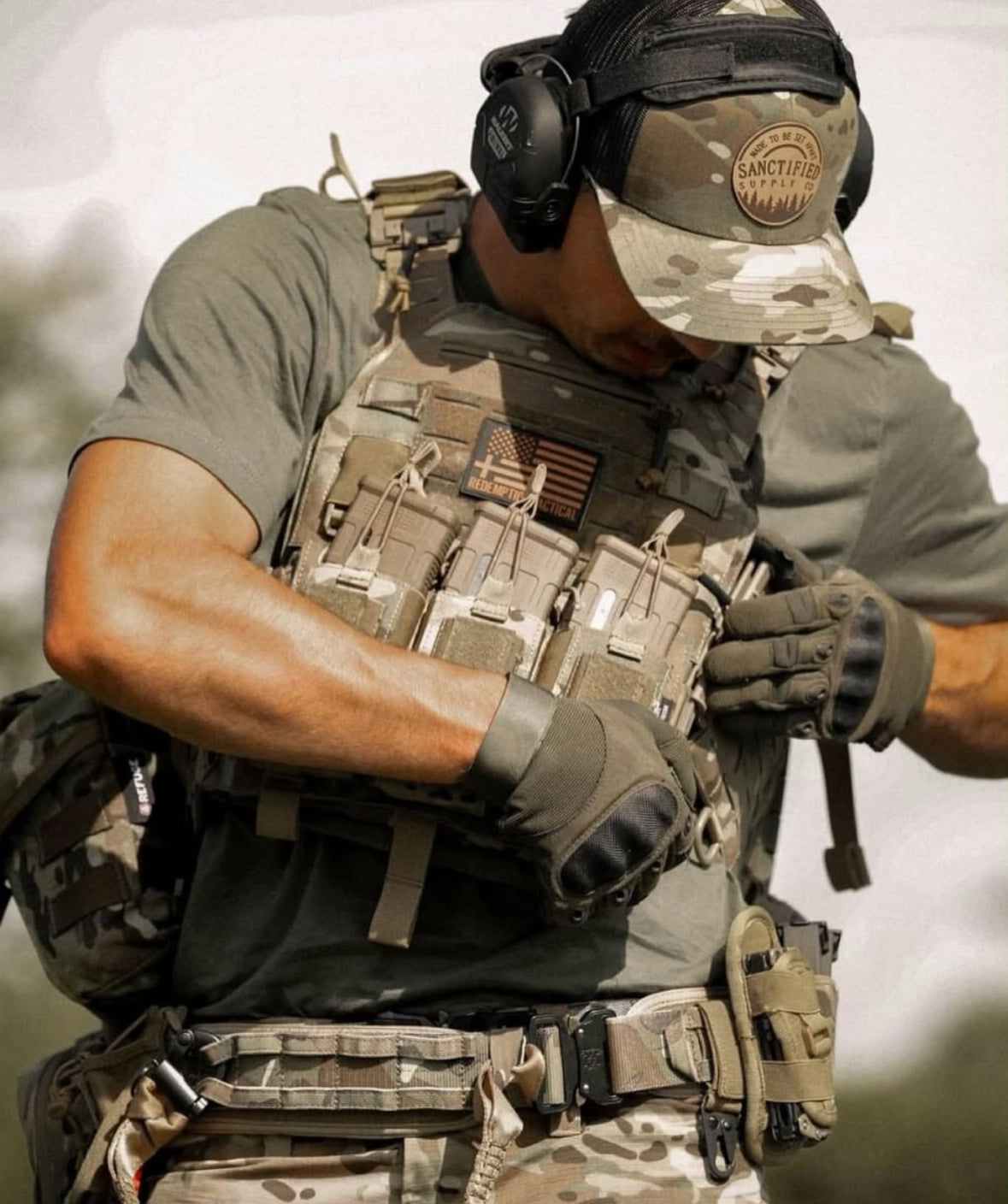 Redemption Tactical CRUSADER 2.0® ARMOR FULL KIT COMBO PACKAGE LIGHTWEIGHT LEVEL IV (2) 10x12 Front/Back Plates (2) 6x8 Side Plates (Level III PE)