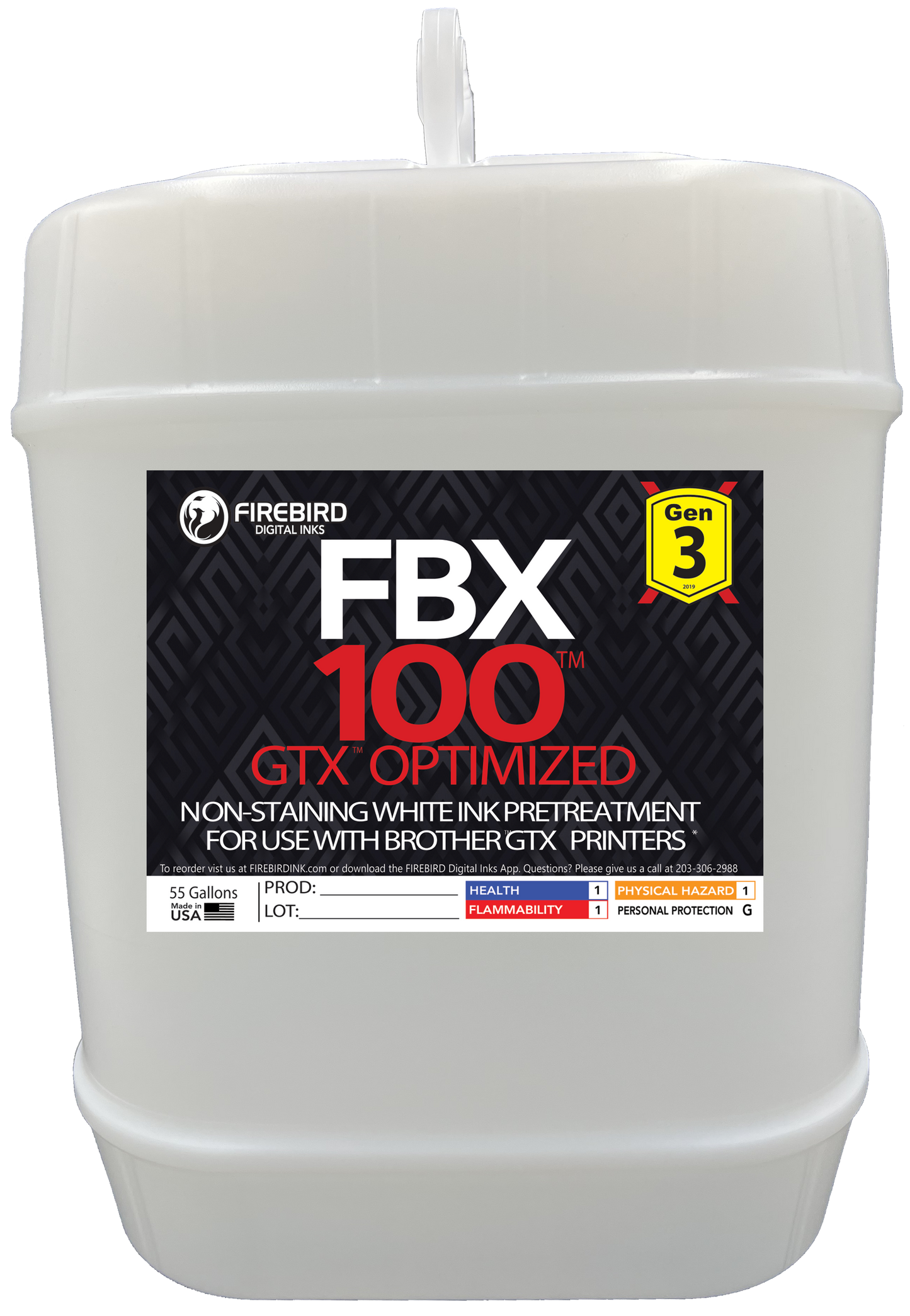 FBX-100 Gen3 GTX Optimized DTG Pretreatment