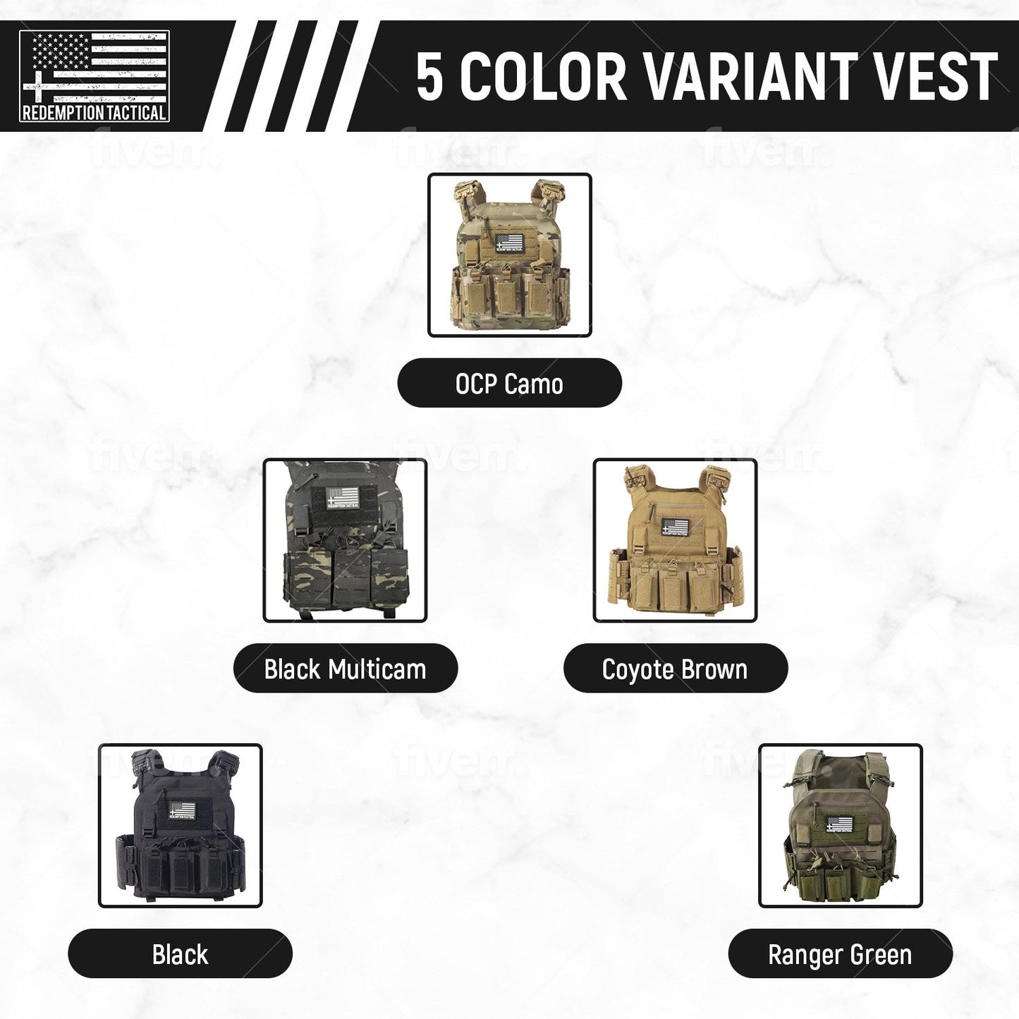 RT CRUSADER 2.0® ARMOR KIT Front/Back Plates LIGHTWEIGHT LEVEL IV (2) 10x12 Front/Back Plates Full Kit