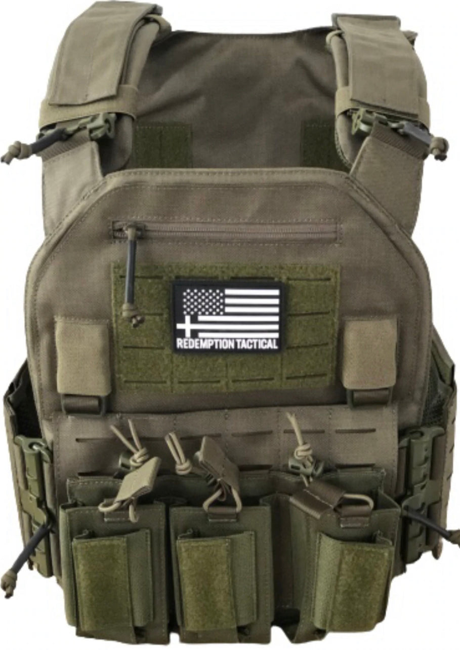 Redemption Tactical CRUSADER 2.0® ARMOR FULL KIT COMBO PACKAGE LIGHTWEIGHT LEVEL IV (2) 10x12 Front/Back Plates (2) 6x8 Side Plates (Level III PE)