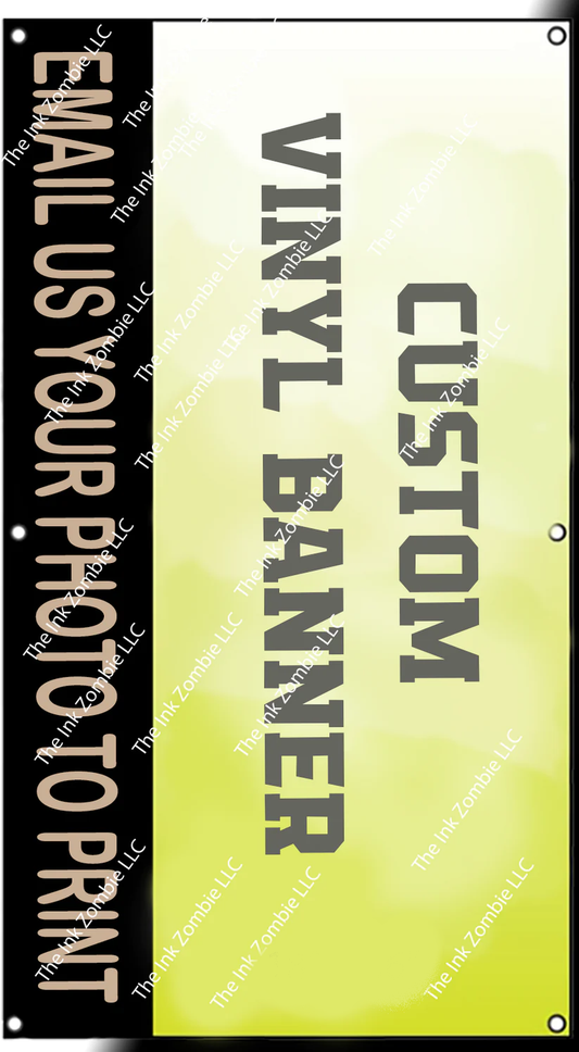 18" x 22.5" Custom Poster Banner