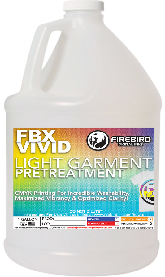 FBX-VIVID Light Garment DTG Concentrated Pretreatment
