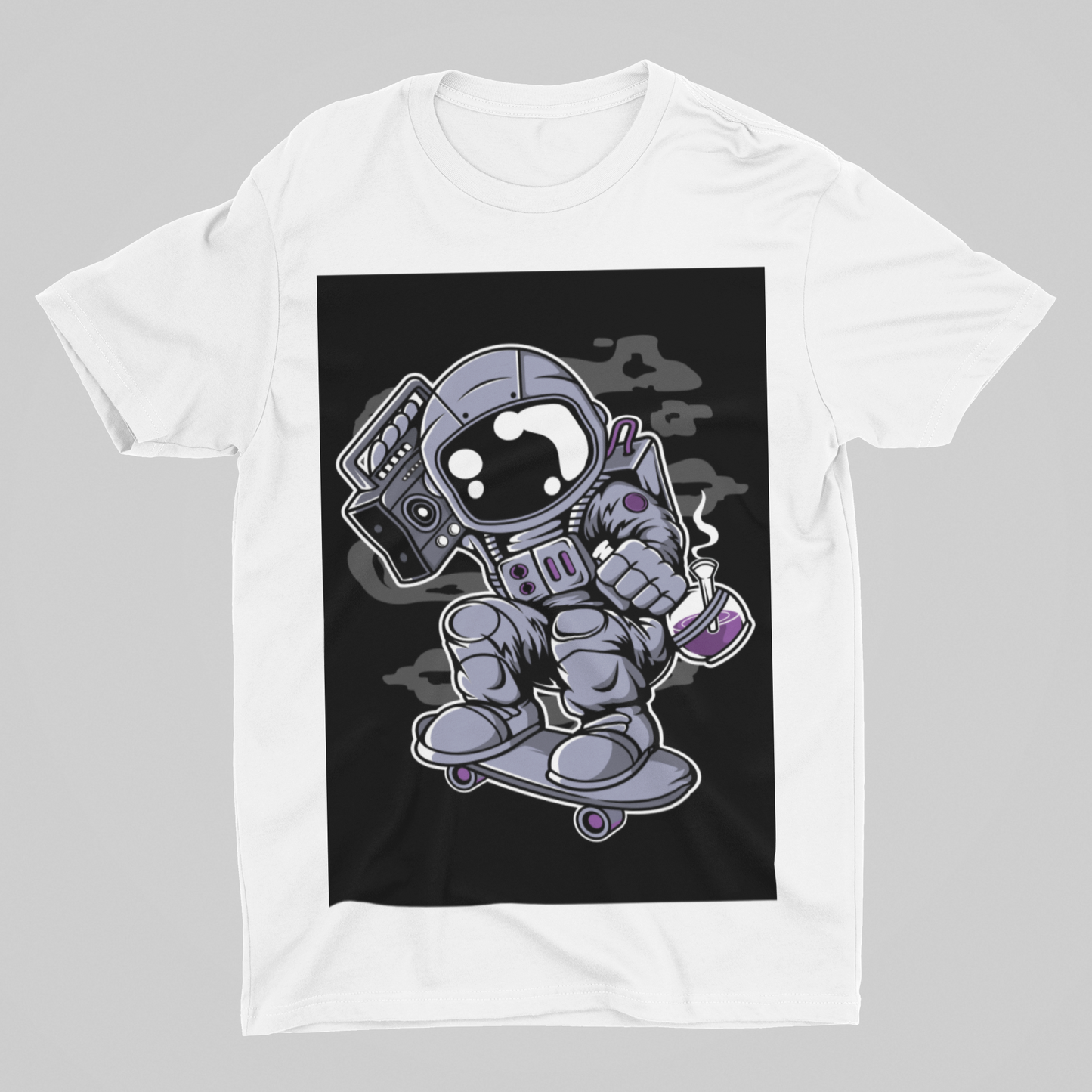 Astronaut Skater Boomboxer