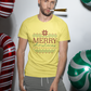 Merry Christmas Ugly Sweater stitch style tshirt