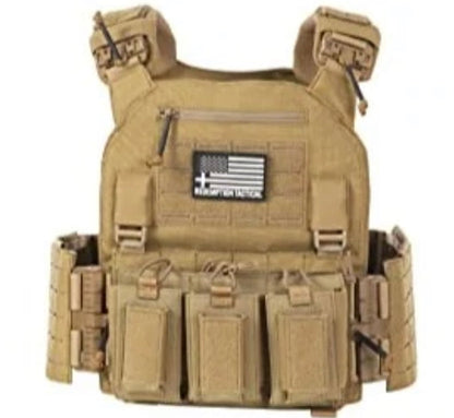 RT CRUSADER 2.0® ARMOR KIT Front/Back Plates LIGHTWEIGHT LEVEL IV  (2) 10x12 Front/Back Plates Full Kit