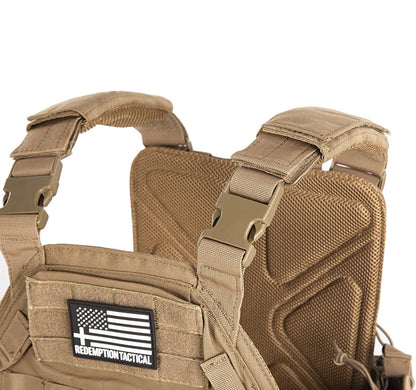 Snow Camo Quick Release Plate Carrier