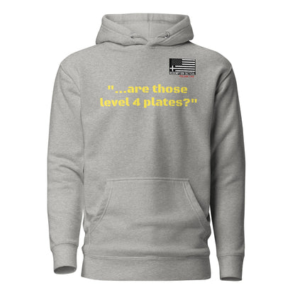 Are those Level IV plates Hoodie