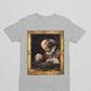 Vintage Gold Frame and Classical DJ T-shirt 👀💕