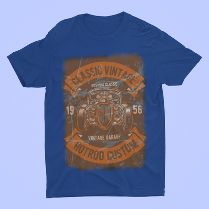 Vintage Classic Hot Rod grunge tee