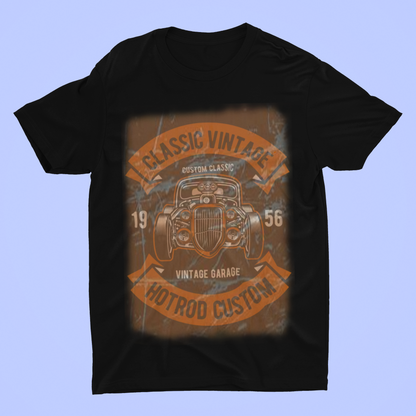 Vintage Classic Hot Rod grunge tee