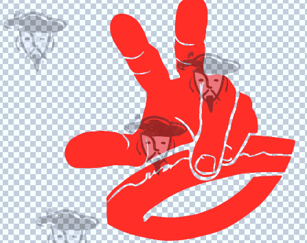Decal - Hand wave